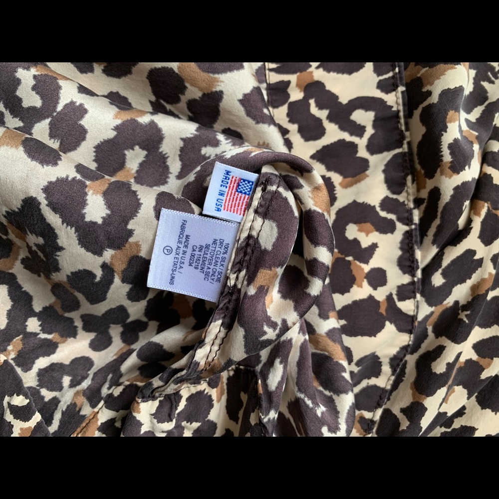 Steven Alan All Over Print Silk Top - image 4